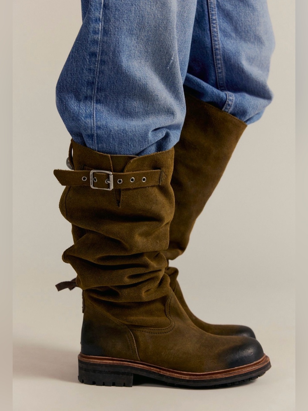 Free People We The Free Rapids Riding Boots Size 9 NEW - Picture 3 of 8